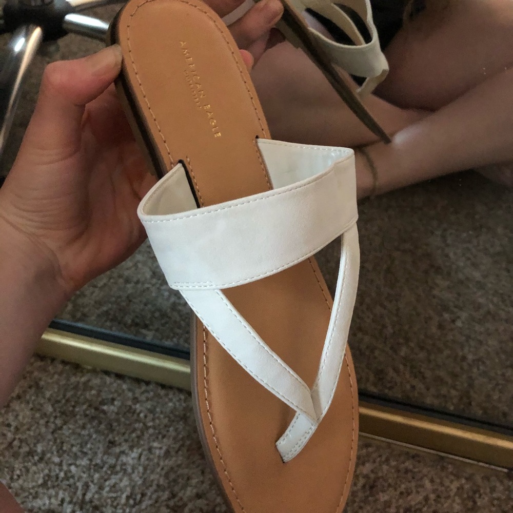 White Sandals
